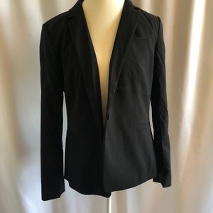 Ann Taylor Loft Structured Black Blazer NWOT